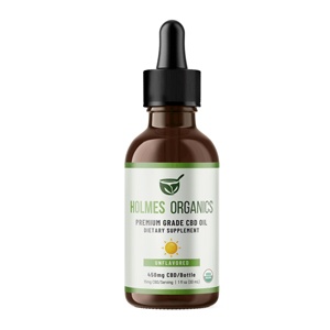 Holmes Organics - Organic CBD Oil Tinctures