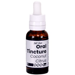 4CornersCannabis THC Free CoconutCitrus Oral Tincture